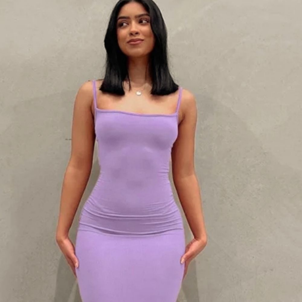 Skims no label but similar maxi dress Lavender